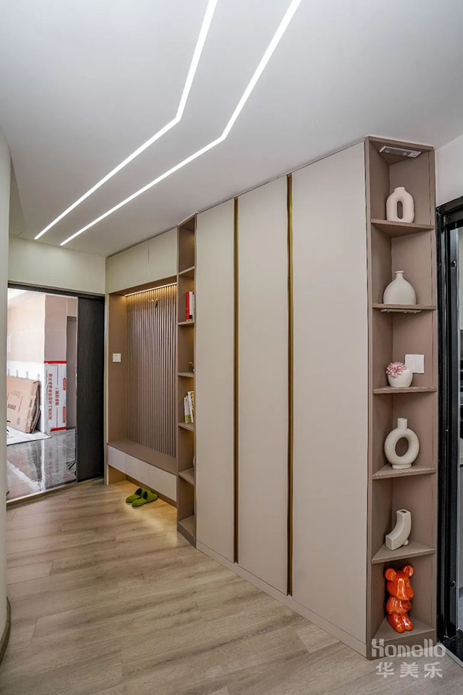 119㎡三居，極簡主義搭配+小清新元素，感受生活的輕便與舒適